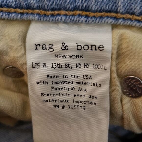 Rag & Bone DRE Jeans In Glena Sz 27 - Picture 9 of 10